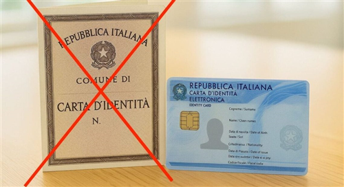Carte d'identità rilasciate su modello cartaceo: scadenza definitiva il 03 agosto 2026