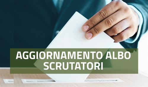 Aggiornamento dell'Albo degli scrutatori